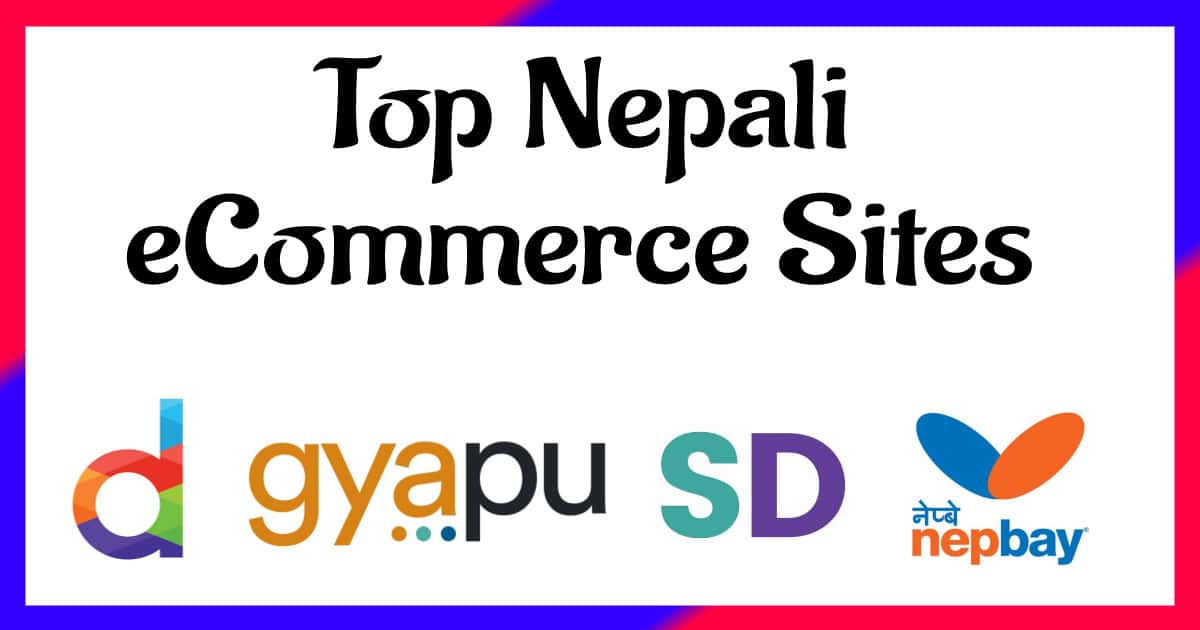Top Nepali Online Shopping Sites (E-Commerce Websites in Nepal)