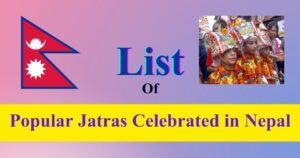 List of Jatras Celebrated in Nepal