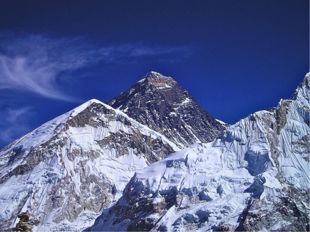 Mount Everest - The tallest mountain in the world