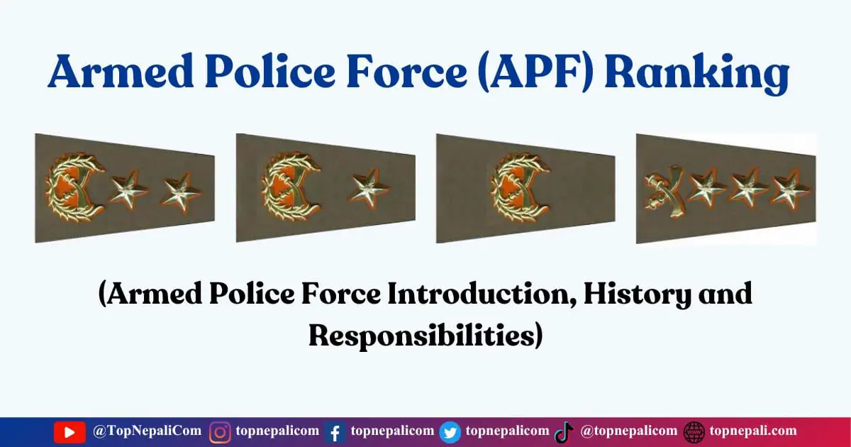 Armed Police Force Ranking in Nepal (15 Class APF Ranking)