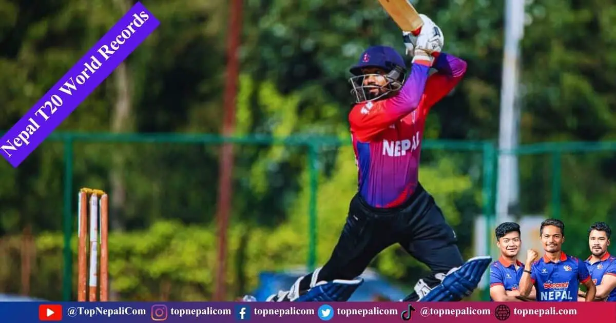 Nepal Sets World Records in International T20 Cricket Match